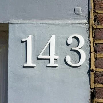 Number 143 Stock Photos