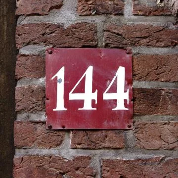 Number 144 Stock Photos