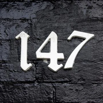 Number 147 Stock Photos