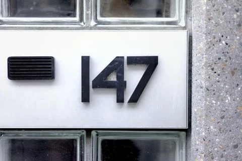 Number 147 Stock Photos