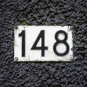 Number 148 Stock Photos