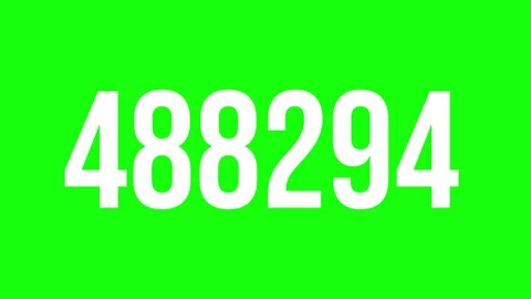Number 15 库存影片 336353753