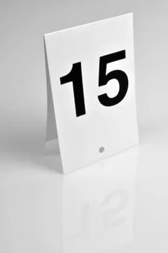 Number 15 Stock Photos