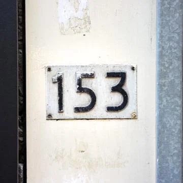 Number 153 Stock Photos