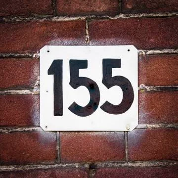 Number 155 Stock Photos