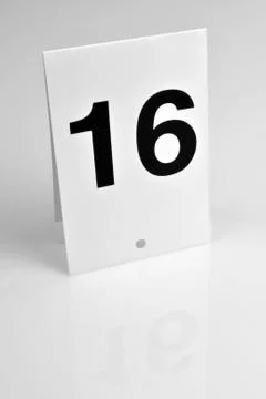 Number 16 Stock Photos