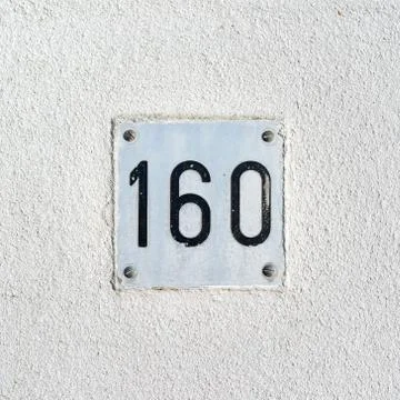 Number 160 Stock Photos