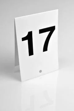 Number 17 Stock Photos