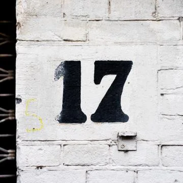 Number 17 Stock Photos