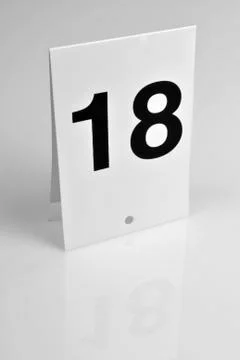 Number 18 Stock Photos