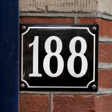 Number 188 Stock Photos