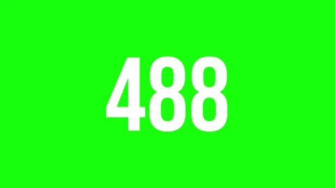 Number 2 Video stock 336352084