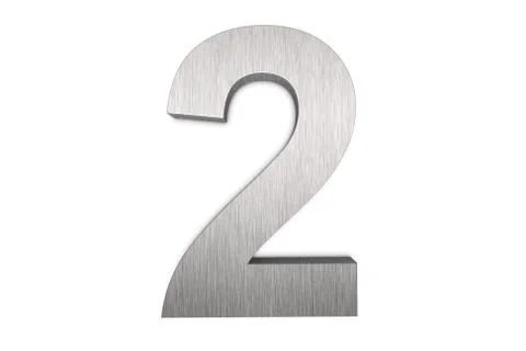 Number 2 Stock Illustration
