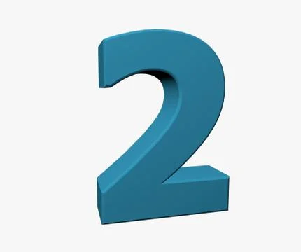 Number 2 Stock Illustration