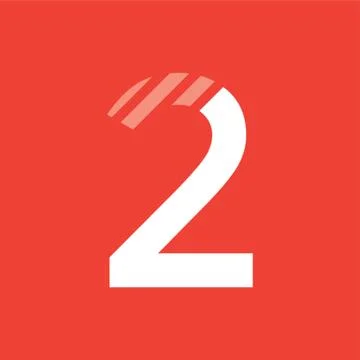 Number 2 Stock Illustration