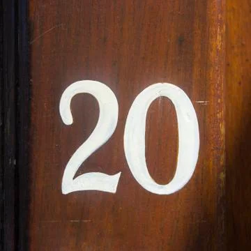 Number 20 Stock Photos
