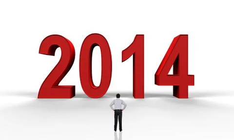 Number 2014 Stock Photos
