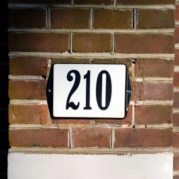 Number 210 Stock Photos