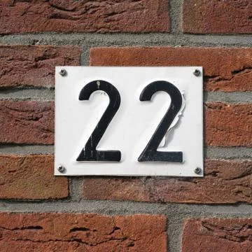 Number 22 Stock Photos
