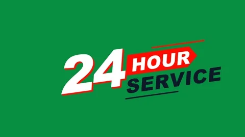 Number 24 with Lines on Green Background Stock Footage 341960961