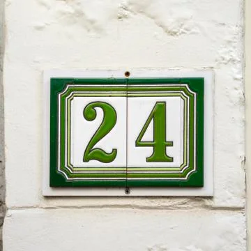Number 24 Stock Photos