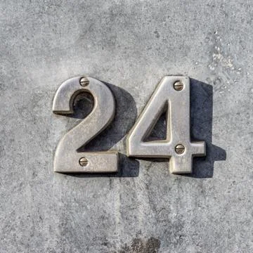 Number 24 Stock Photos