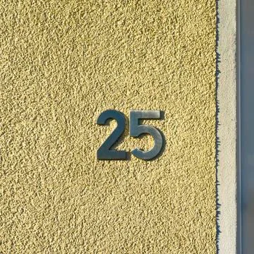 Number 25 Stock Photos