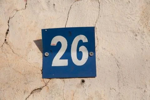 Number 26 Stock Photos