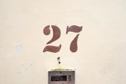 Number 27 Stock Photos