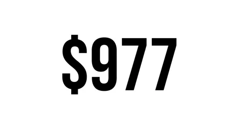 Number $ 3 Video stock 336302640