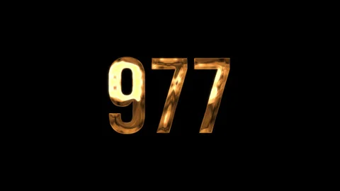 Number 3 Video stock 336303671
