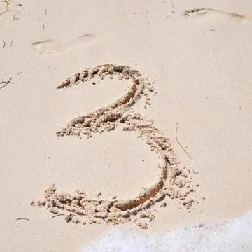 Number 3 Stock Photos