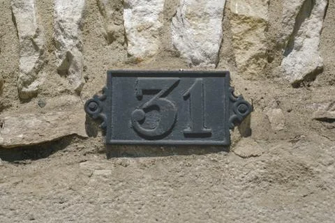 Number 31 Stock Photos