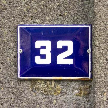 Number 32 Stock Photos