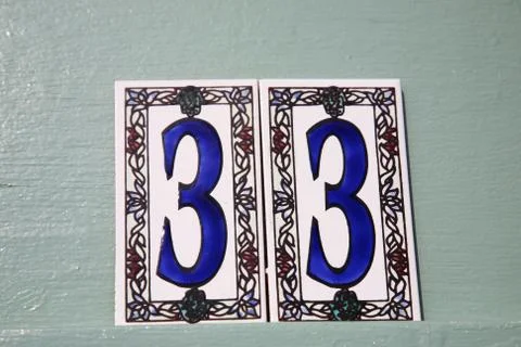 Number 33 Stock Photos