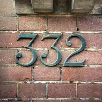 Number 332 Stock Photos