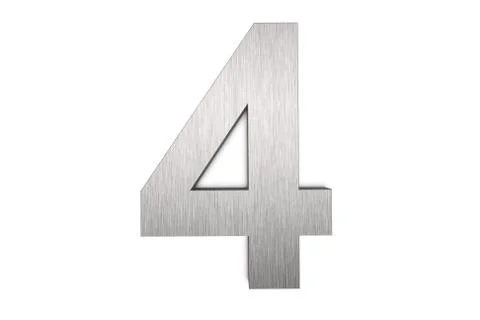 Number 4 Stock-Illustration