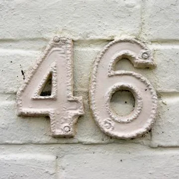 Number 46 Stock Photos