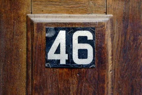 Number 46 Stock Photos