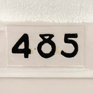 Number 485 Stock Photos