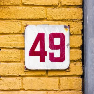 Number 49 Stock Photos