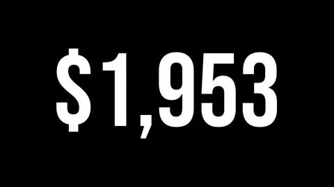 Number $ 5 Video stock 336301754