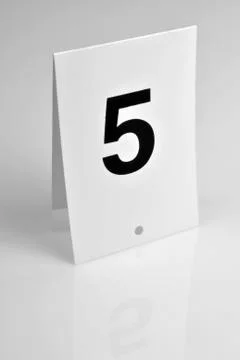 Number 5 Stock Photos