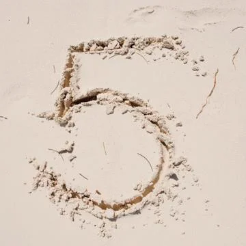 Number 5 Stock Photos