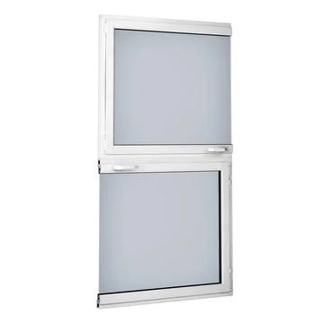 Number 5 from plastic window frames Stock Illustration
