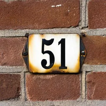 Number 51 Stock Photos