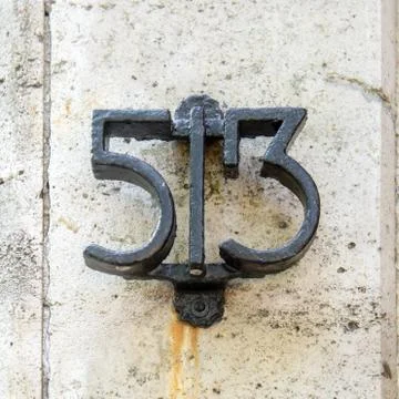 Number 513 Stock Photos