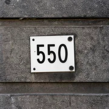 Number 550 Stock Photos