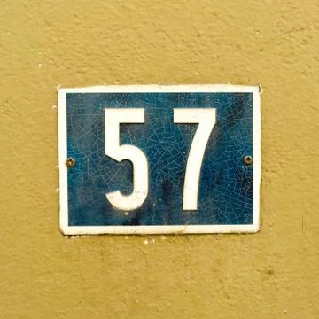Number 57 Stock Photos
