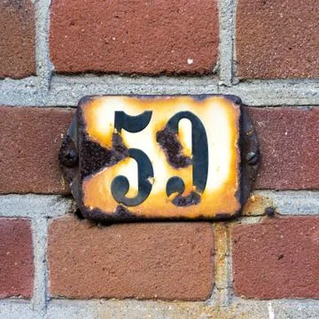 Number 59 Stock Photos